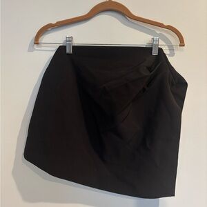 Et Ochs Asymmetrical Black Skirt - As seen on Revolve!
